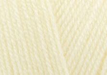 Hayfield Baby Bonus 4 Ply 852 Baby Lemon with acrylic.